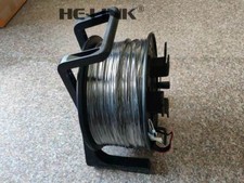 200M LC-LC Outdoor Armored SM 4 Strands with Fiber Tactical Cable Reel picture