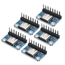 5Pcs USB  TYPE C Breakout Board Female 2.54MM  Connection Pin Header Connector picture