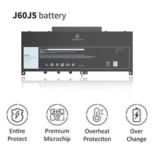 OEM J60J5 7.6V 55Wh Battery for Dell Latitude E7270 E7470 MC34Y WYWJ2 GG4FM New picture