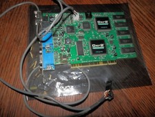 Creative Labs PCI Video Card DXR2 DVD Decoder Dual CT7220 picture
