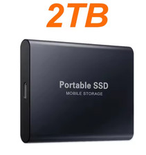 External SSD 1TB 2TB 4TB Portable Hard Drive USB 3.0 Type-C High Speed PC Mac picture