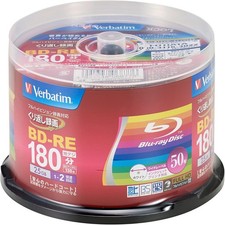Verbatim Japan (VBE130NP50SV1) Blu-ray Discs for Repeat Recording, BD-RE 25 picture
