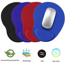 Premium Quality Mouse Pad Wrist Rest Support Comfort Desk Mat Non-Slip PC Laptop picture