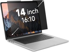 Removable Anti Glare Privacy Shield for 14 Inch 16:10 Laptop, Nano-Suction Scree picture
