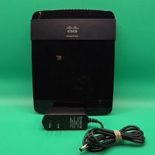 Cisco Linksys E1200 Dual-Band Wireless Router 300Mbps 4 LAN Ports Black picture
