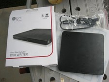 LG Ultra-Slim Portable DVD Writer Burner & Drive SP80NB60 with box -  picture