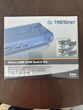 Brand New TRENDnet  TK (TK-407K) 4-Ports External KVM switch USB picture