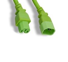 6Ft GRN Power Cord for HP Procurve Switch ZL 600 610 Jumper Cord to PDU UPS picture