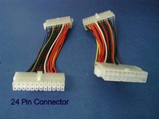 Power SUPPLY ATX20-P to ATX24-S MotherBoard 6 Inch picture