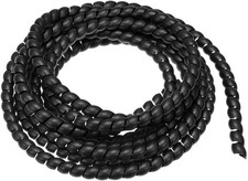 uxcell Flexible Spiral Cable Wrap Wire Cord Wraps Management Sleeve 8mm x 10mm C picture