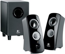 Logitech Z323 2.1 Speaker System with Subwoofer MAC / PC (980-000354) AUX Input picture