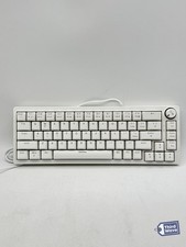 North Base Computer Keyboard - White: 60% Mechanical USB-A, 68 Keys, Backlit picture