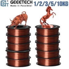 1/2/3/5/10KG Geeetech Silk copper PLA Filament 1.75mm for 3D Printer Bulk Lot US picture