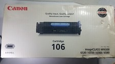Canon 106 Monochrome Laser Toner Cartridge For ImageCLASS MF6500 Series -Genuine picture