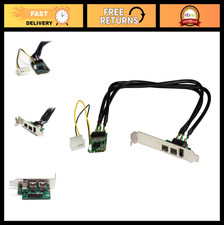 3 Port FireWire 800 PCIe Mini Card Adapter - 2b 1a FireWire Adapter, TAA Complia picture