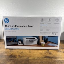 HP LaserJet Pro M15a Monochrome Printer New Sealed World’s Smallest Laser picture