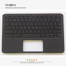 New L52573-001 For HP Chromebook 11 G7 EE Palmrest Upper Case C Cover + Keyboard picture