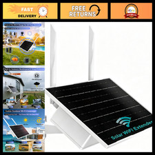 Solar Powered Outdoor WiFi Extender, Signal Booster & Amplifier for Stronger Con picture