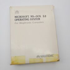 Vtg OEM Microsoft MS-DOS 5 Operating System 5.25