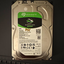 Seagate BarraCuda Compute 8TB 3.5in SATA III 5400RPM 256MB SMART Passed picture