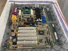 IWILL VD133PL Ver 1.6 Socket 370 Motherboard + PC133 SDRAM RAM Lot – Untested picture