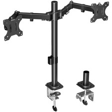 MOUNTUP Dual Monitor Desk Mount, Fully Adjustable Dual Monitor Arm for 2 LCD Scr picture