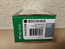 Lexmark 80C0HKG Black Toner Cartridge  800HKG CX510  NEW SEALED picture