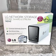 New LG 2TB Network Storage N2A2 External Hard Drive HDD 2 TB N2A2DD2 picture
