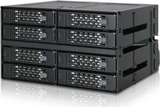 Icy Dock MB508SP-B Backplane Module 8 Bay 2.5 SAS SATA SSD Fits 2 x 5.25 picture