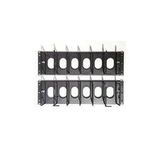 Hubbell x2 Nextframe 3U Horizontal 7-Ring Cable Management Duct Panels HC319CE3N picture