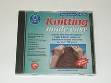 Knitting Made Easy - Interactive - CD-ROM picture