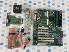 MAINBOARD ASUS CUR-DLS 2x SOCKET 370 ASMC ATX W/Pentium III 1.0ghz, 128mb SDRAM picture