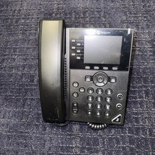 Poly Phone VVX 350 6-Line Business IP Desk Black Ring Central VVX350 picture