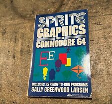 Sprite Graphics For the Commodore 64 Vintage Computer Book Sally Larsen picture