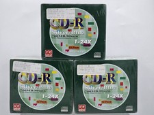 3 Lot GQ Great Quality CD-R Silver/Blue 10 Per Pack Slim Case 700MB/80mins NEW picture