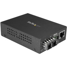 StarTech Singlemode SC Fiber Ethernet Media Converter, 1000BASE-LX Gigabit Fiber picture