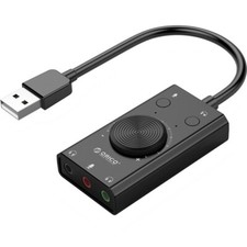 3Port USB Sound Card 7.1 Channel External Audio Adapter 3.5mm Stereo Headset Mic picture