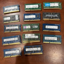 Mixed Lot 4GB PC3 Laptop Ram picture