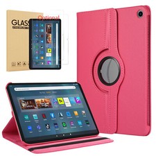 For Amazon Fire Max 11 Case 2023 Rotating Stand Cover with Auto Sleep Wake picture