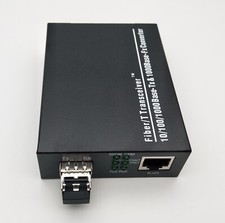 1000M SFP Fiber Media Converter Singlmode Single fiber  LC 20~200KM LC/UPC 1Pair picture