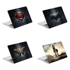 JUSTICE LEAGUE MOVIE LOGO AND CHARACTER ART VINYL SKIN MACBOOK AIR PRO 13 - 16 picture