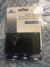 Kingwin KWCR-801U3 Super Speed All-In-1 USB 3.0 Card Reader + Hub Combo picture