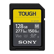 SONY SDXC Memory Card 128GB SF-M128T Class 10 UHS-II Compatible Tough NEW picture