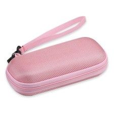 AGPTEK Carrying Case, EVA Zipper Hard Case Cover for MP3 Players Pink picture