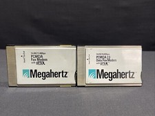 MEGAHERTZ PCMCIA & 2.0 Data/Fax Modem w/ XJack Card 14,400/14,400bps XJ1144 Lot picture