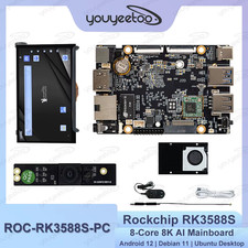 ROC-RK3588S-PC 8K AI Mainboard Rockchip RK3588S AIoT Chip Single Board Computer  picture