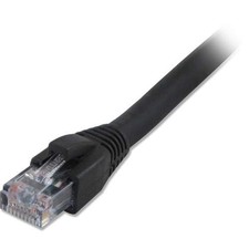 Comprehensive Cat6 Snagless Shielded Ethernet Cables, Black, 7ft (cat6stp-7blk) picture