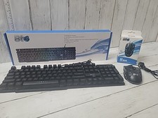 BTO Light Up Gaming Wired  Membrane Keyboard And M650 RGB Mouse  picture