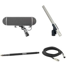 Rode NTG-3 with Rode Blimp Windshield and Shock Mount, Boompole and XLR Cable picture