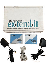 Gefen USB 2.0 Extender 2.0S 2.0R ex-tend-it Kit w/ Power Supplies picture